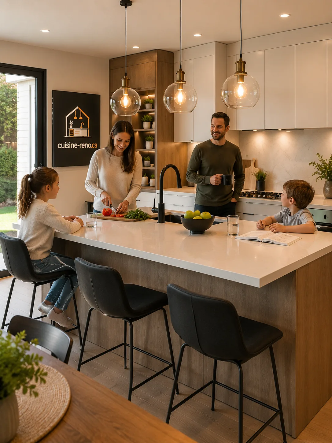 Cuisine moderne rénovée